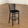 Jackie Counter Stool - Light Walnut Frame / White PU Seat main image 0